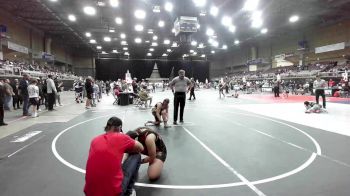 145 lbs 2nd Place - Wittney Lawrence, Unattached vs Mirikal Frazier, Southwest Hammers