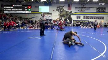 126 lbs Cons. Round 1 - Conner Bridgewater, Vinton-Shellsburg vs Gable Bond, Dallas Center-Grimes