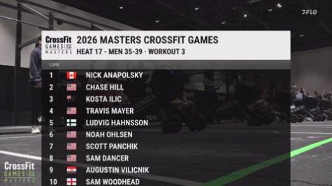 Mixed Master - Workout 3 | 35-39 Heat 3