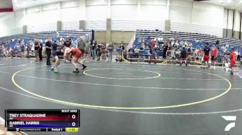 136 lbs Round 3 - Trey Straquadine, OH vs Gabriel Harris, OH