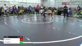 B-45 lbs Consi Of 4 - Waylon Wooley, MI vs Gavin Saxton, OH