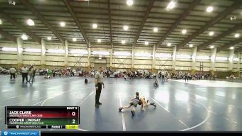 62 lbs Quarterfinal - Cooper Lindsay, Champions Wrestling Club vs Jack Clark, Shootbox Wrestling Club