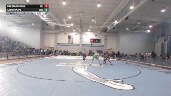 165 lbs Quarters & 1st Wb (16 Team) - Dre Marchman, Hillgrove vs Kaden Pope, Buford HS