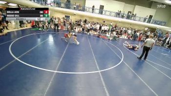 74-81 lbs Round 2 - Reese Gill, Sanderson Wrestling Academy vs Bella Ahn, Champions Wrestling Club