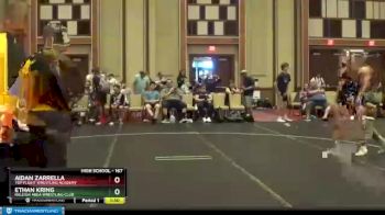167 lbs Cons. Round 4 - Aidan Zarrella, Top Flight Wrestling Academy vs Ethan Kring, Raleigh Area Wrestling Club