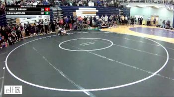 100 lbs. Cons. Round 4 - Abella Brown, Canton vs Julia Mattison, Lafayette (Wildwood)