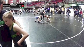 80 lbs Cons. Round 3 - Alex Leisy, Alliance Wrestling Club vs Britton Blomstedt, McCook Youth Wrestling Club