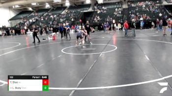 106 lbs Cons. Semi - Lance Buoy, Wray Wrestling Club vs Tripton Stec, Nebraska Elite