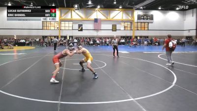 165Red lbs Rr Rnd 1 - Lucas Gutierrez, Sacred Heart vs Eric Shindel, Hofstra