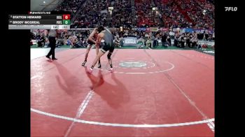 3A 120 lbs Cons. Round 1 - Brody McGreal, Potlatch vs Statton Heward, Declo