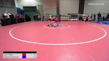 170A kg 5th Place - Liam Kilrain, Blair Academy vs Robert Kucharczk, Robinson High School