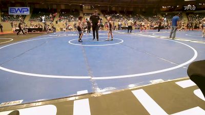 61 lbs Semifinal - Jett Boland, Tonkawa Takedown Club vs Andrew Johnson, Pitbull Wrestling Academy