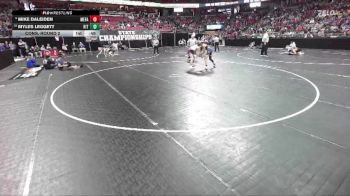 D1-132 lbs Cons. Round 2 - Myles Leggett, Kenosha Indian Trail vs Mike Daleiden, Menomonee Falls