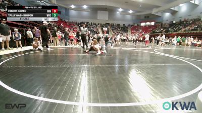 52-55 lbs Quarterfinal - Easton Williams, Team Tulsa Wrestling Club vs Kyng Walker, Barnsdall Youth Wrestling