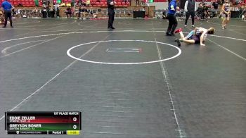 84 lbs Finals (2 Team) - Greyson Boner, Dayton Bandits vs Eddie Zeller, Xtreme Team