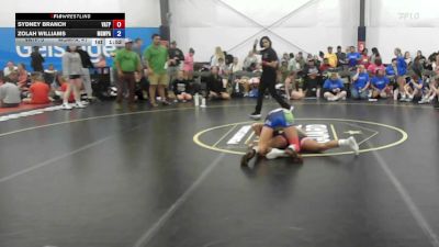 46 lbs Rr Rnd 3 - Sydney Branch, Virginia Team Predator - W vs Zolah Williams, MGW Monkey Business - W