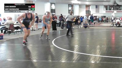 157 lbs Consi Of 16 #2 - Luke Bender, Franklin & Marshall vs Joey Showalter, North Carolina