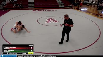 132 lbs 5th Place Match - Fabian Torres, Minnesota vs Max Shibko, Minnesota