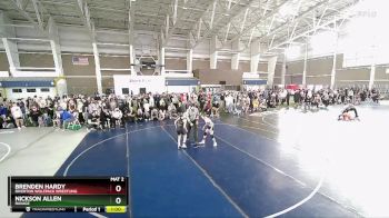 74 lbs Quarterfinal - Nickson Allen, Ravage vs Brenden Hardy, Riverton Wolfpack Wrestling