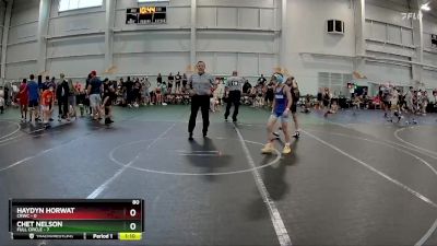 80 lbs Finals (2 Team) - Chet Nelson, Full Circle vs Haydyn Horwat, CRWC