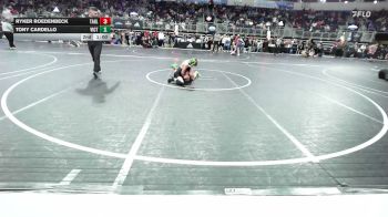 85 lbs Round Of 16 - Nick Paulson, Cavalier WC vs Reagan Brackett, Team Piasa WC