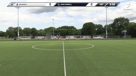Replay: John Carroll vs Brandeis | Sep 27 @ 1 PM