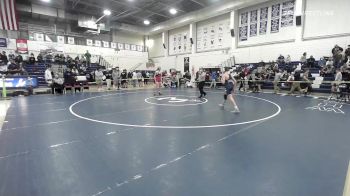 132 lbs Round Of 16 - Tucker Milligan, New Canaan vs Cael Finn, Simsbury