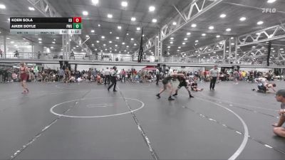 120 lbs Round 7 (10 Team) - Aiker Doyle, Pride WC vs Koen Sola, Kraken Black