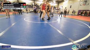 110 lbs Rr Rnd 1 - Zayne Chappell, Tulsa Blue T Panthers vs Kingston Myers, Powerhouse Elite 9u