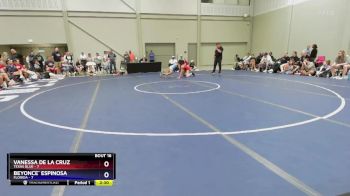 115 lbs Placement Matches (8 Team) - Vanessa De La Cruz, Texas Blue vs Beyonce` Espinosa, Florida