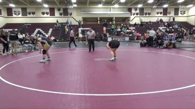 JV-27 lbs Round 3 - Lainee Waggener, Center Point-Urbana vs Lila Breit, Cedar Falls