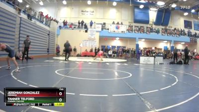 120 lbs Semifinal - Jeremiah Gonzalez, Meridian vs Tanner Telford, Corner Canyon