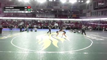 105 lbs Cons. Round 3 - Leah Marx, Meridian vs Sophia Contreras, Skyview