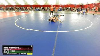 132 lbs Round 4 (6 Team) - Trevor Holmberg, Pequot Lakes/Pine River Backus Roadcrew vs Calvin Hacke, Xavier