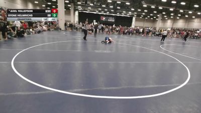 117 lbs Quarters - Stone Helmrichs, Immortal Athletics WC vs Axel Tollefson, MN Elite Wrestling Club