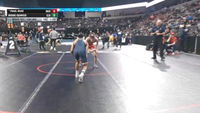 126 lbs Round Of 32 - Paul Ruiz, Buchanan (CS) vs Jesse Quiroz, Eleanor Roosevelt (SS)