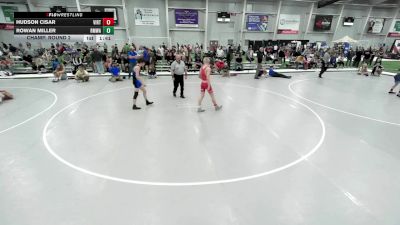 JR BOYS HARD LUCK - 131-131.4 Champ. Round 2 - Rowan Miller, Rocky Mountain Wrestling Academy vs Hudson Cisar, Viking RTC