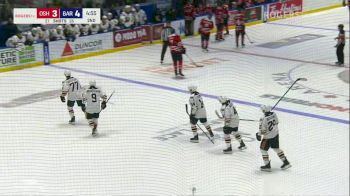 Kashawn Aitcheson Scores Second Goal Of The Game Just 29 Seconds After Oshawa's Tying Goal
