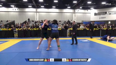 Alexandra May Wakefield vs Anamika ChoudharyJR Academy 2024 World IBJJF Jiu-Jitsu No-Gi Championship