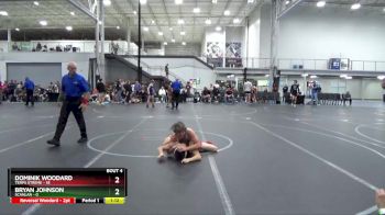 126 lbs Round 2 (4 Team) - Dominik Woodard, Terps Xtreme vs Bryan Johnson, Scanlan