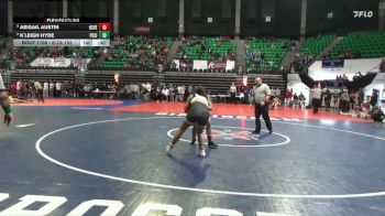6-7A 152 Cons. Round 1 - Abigail Austin, Huntsville vs K`leigh Hyde, Pell City