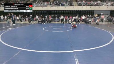 60 lbs Quarterfinal - Robert Gaceta, Waterford vs Weston Shalter, Douglassville