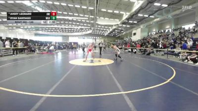 149 lbs Cons. Semi - Ryan Santiago, Wilkes vs Avery Leonard, Oneonta State