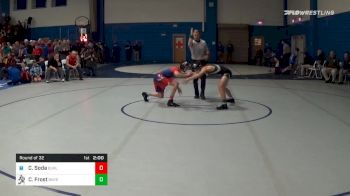 113 lbs Prelims - Cameron Soda, Burlington vs Cameron Frost, Bonny Eagle