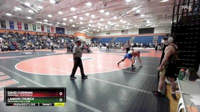 157 lbs Champ. Round 2 - Landon Church, Wisconsin-Eau Claire vs David Cushman, Wisconsin - Platteville