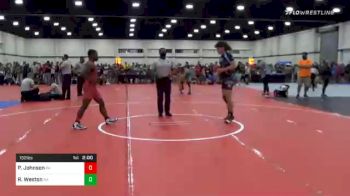152 lbs Quarterfinal - Paniro Johnson, PA vs Robert (RJ) Weston, GA