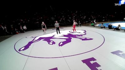 6A 125 lbs 1st Place Match - Faith Bowen, Mountain Ridge vs Brynlee Sorensen, Layton