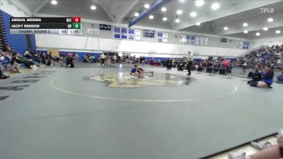 105 lbs Champ. Round 2 - Abigail Medina, Western vs Jacky Rendon, Golden West