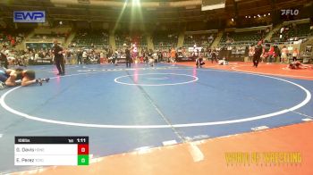 108 lbs Quarterfinal - Grant Davis, Honey Badgers Wrestling Club vs Ernesto Perez, Tuscon Cyclones