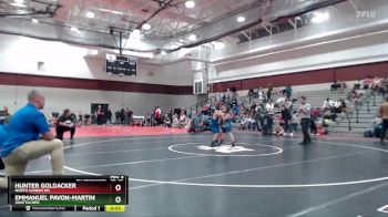 79-86 lbs Round 3 - Emmanuel Pavon-Martinez, Unattached vs Hunter Goldacker, North Hardin WC